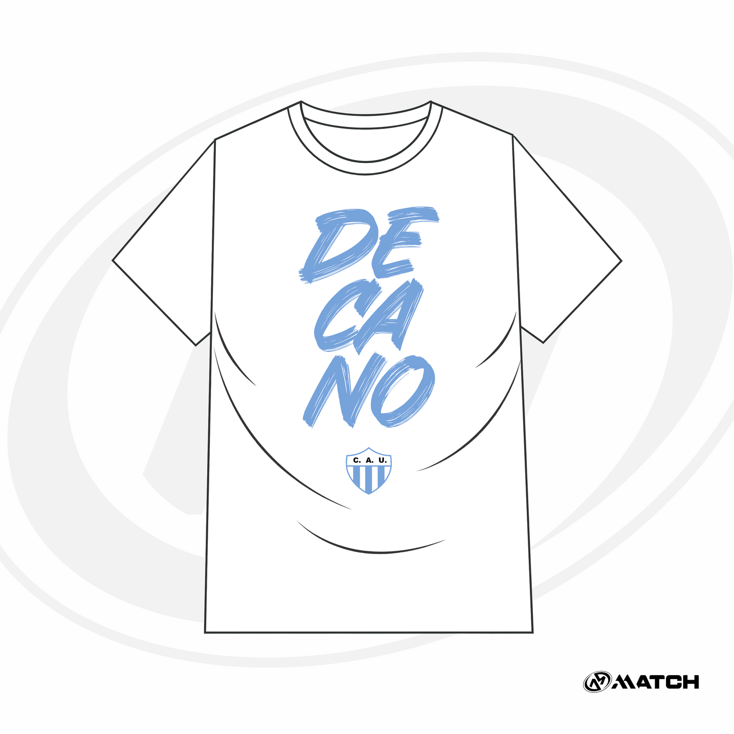 Remera DECANO Club Atlético Uruguay