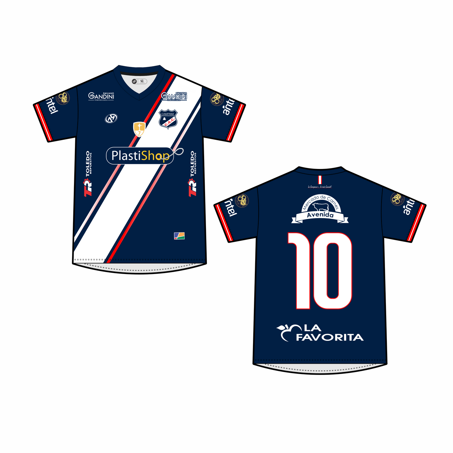 Camiseta Oficial Club Campana 2026